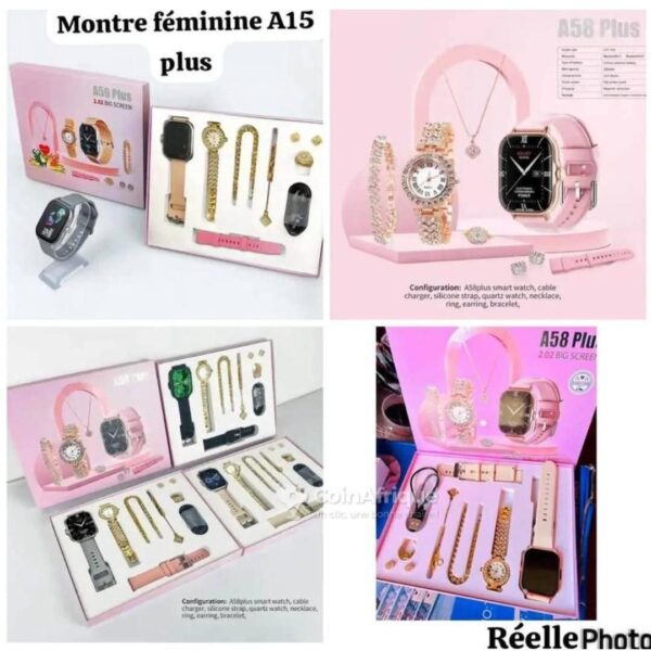 Montre connecté féminine A15 Plus