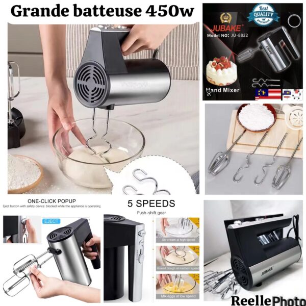 Grande bateuse électronique 450W