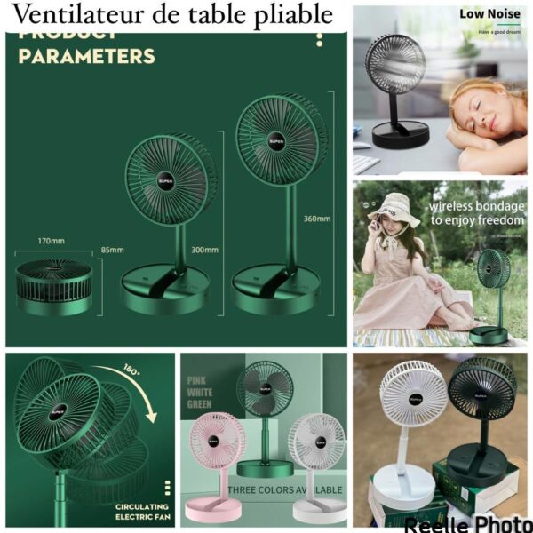Ventilo pliable